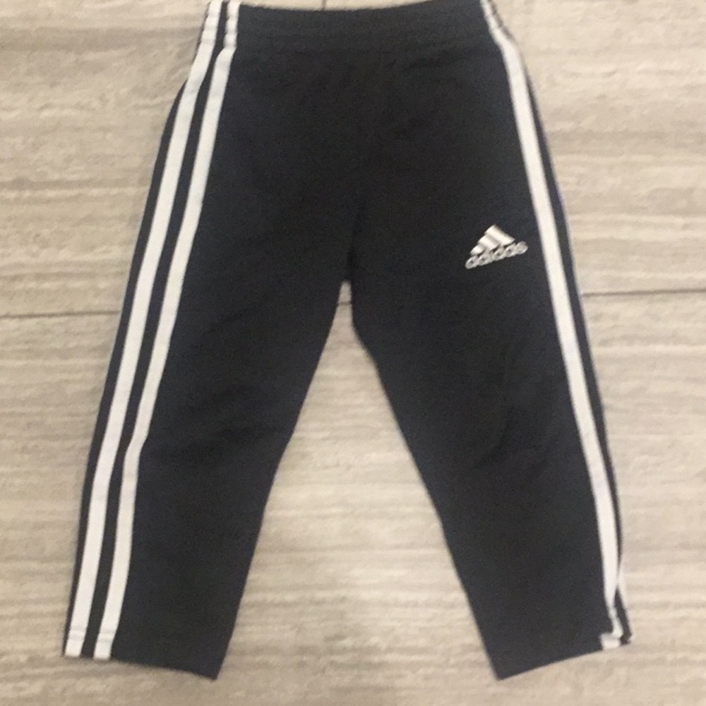 Barely used black Adidas pants for infant boys!!!